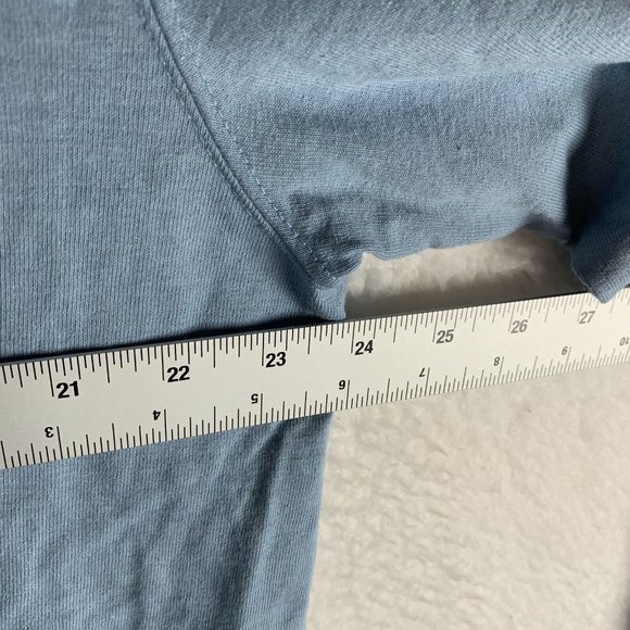 Carhartt Men's Large Blue‎ Cotton Relaxed Fit Crew Neck Long Sleeve 6760 - Picture 4 of 8